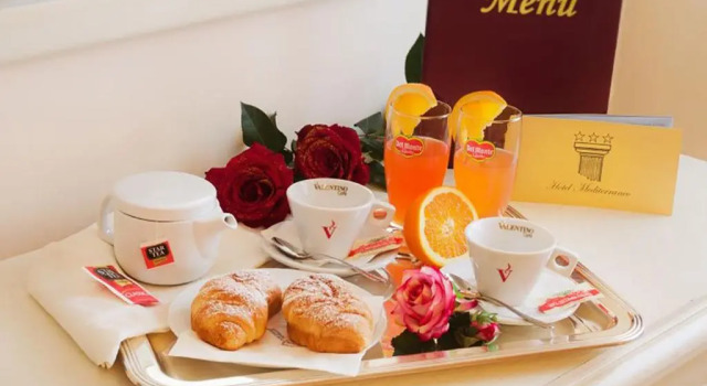 Двухместный номер Standard с видом на море Hotel Mediterraneo