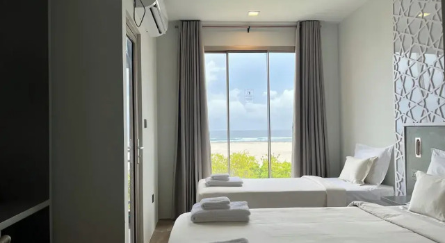 Трёхместный семейный номер Standard с видом на море Avyanna Gulhi Beach Hotel