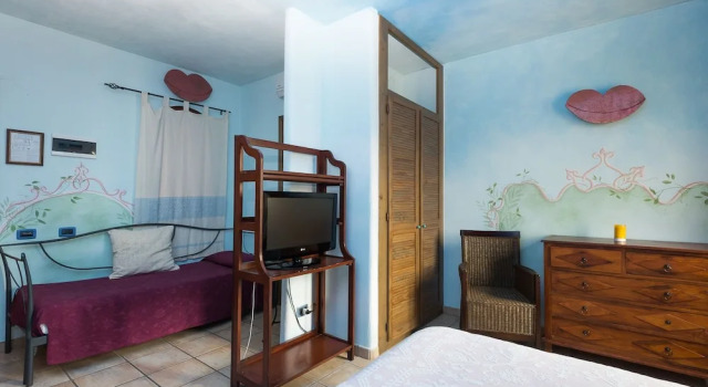 Трёхместный номер Standard с балконом Villa Madau