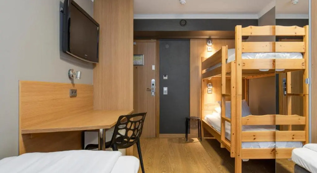 Четырёхместный номер Standard Göteborgs Mini-Hotel