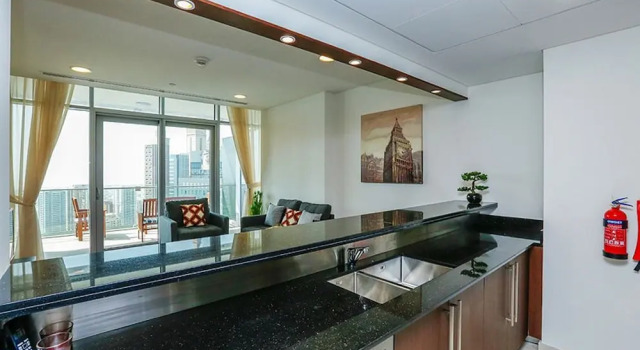 Апартаменты c 1 комнатой с балконом Kennedy Towers - Burj Daman