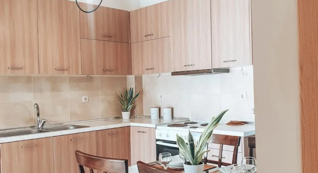 Апартаменты с 2 комнатами с видом на море Agriomata Vergas Apartments