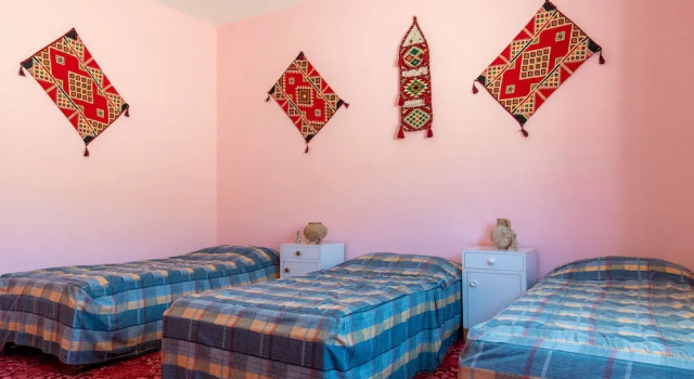 Кровать в общем номере Bedouin Pink EcoHouse - Hostel
