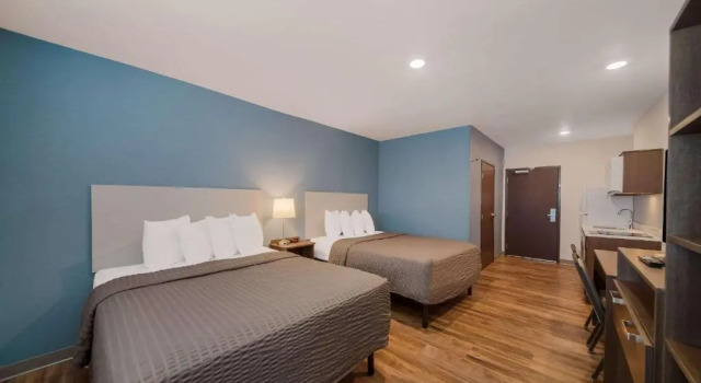 Четырёхместный номер Standard WoodSpring Suites Wesley Chapel-Tampa