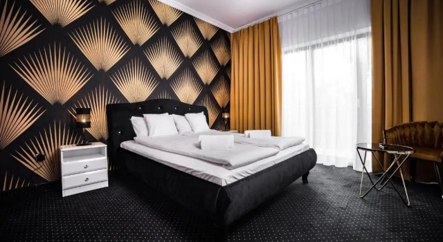 Двухместный номер Deluxe с балконом Hotel Południk Park Conference&SPA