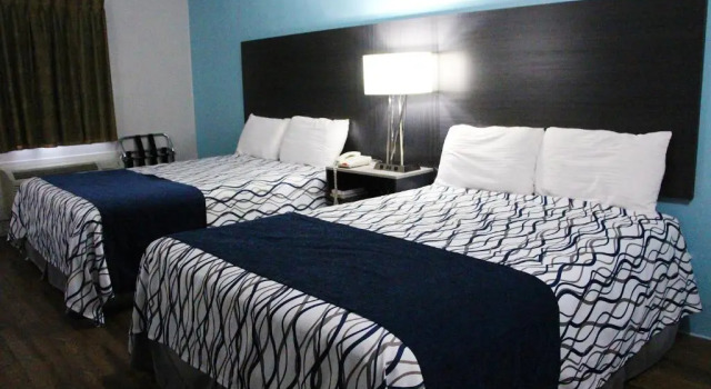 Четырёхместный номер Standard Motel 6 New Boston, TX