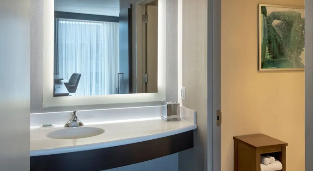 Люкс c 1 комнатой Courtyard by Marriott Philadelphia South at The Navy Yard