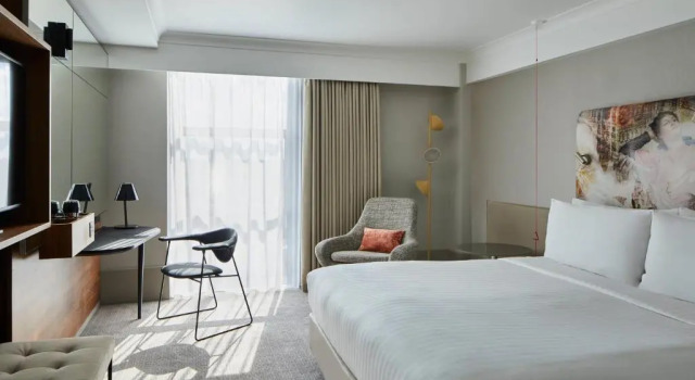 Двухместный номер Deluxe London Marriott Hotel Kensington