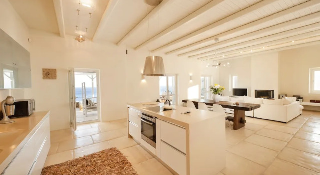 Вилла с 3 комнатами с балконом Athina Ios Villa