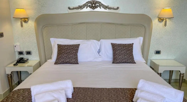 Двухместный номер Superior с балконом и с видом на море Hotel Alba