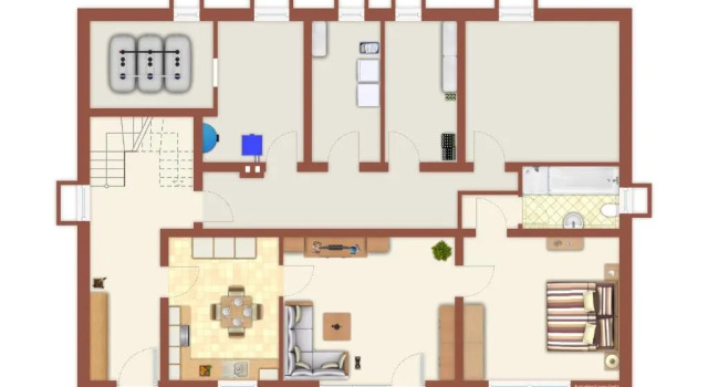Апартаменты Цокольный этаж Ferienhaus Willkommen