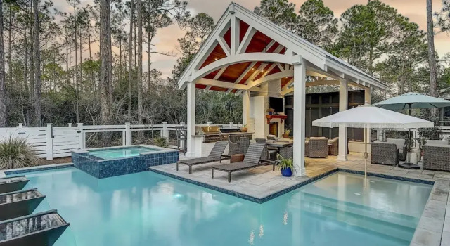 Коттедж 'mirasol House' Pool + Golf Cart Watercolor, Fl 4br/4ba/bonus Bunk -- Sleeps 12 4 Bedroom Home by RedAwning
