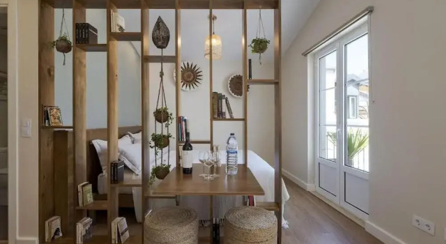 Студия с балконом Peixeira Studios and Apartments