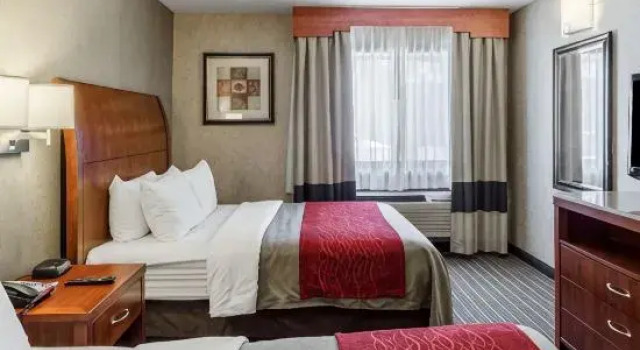 Четырёхместный люкс Comfort Inn & Suites West Springfield