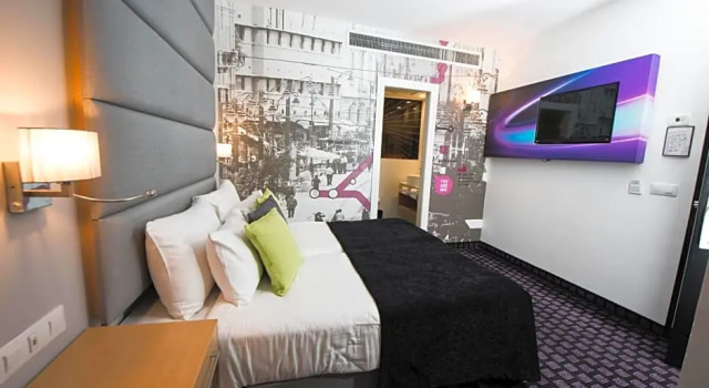 Standard- værelse med altan Eyal Hotel