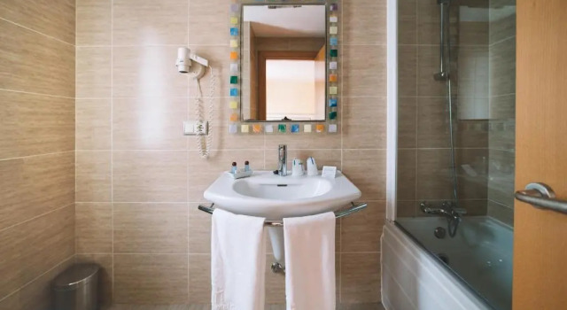 Standard Dreier Zimmer Hotel Castillo de Javier