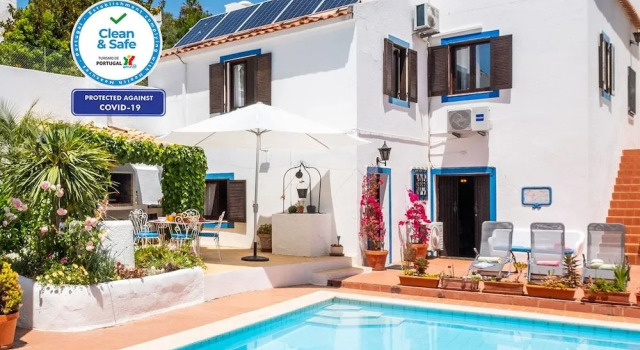 Villa Marrakech - Piscina aquecível e BBQ - Carvoeiro, Забронировать Вилла Бизнес-отели Карвоэйру, рядом с Praia do Vale Covo, 4* 5*