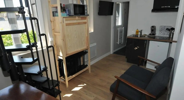 Студия Le cerné, beau studio duplex pour 2 personnes