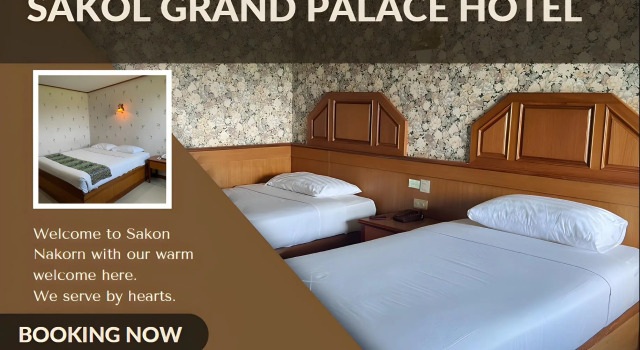 Sakol Grand Palace Hotel, Rezervovat Hotel Hotely v North-Eastern Thailand se snídaní, Snídaně