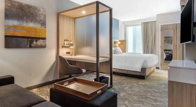 Люкс c 1 комнатой SpringHill Suites Charlotte Southwest