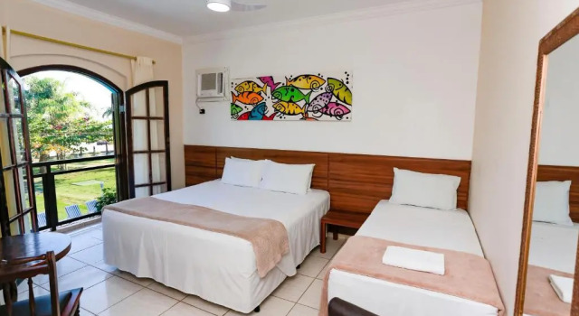 Номер Deluxe Indaiá Praia Hotel