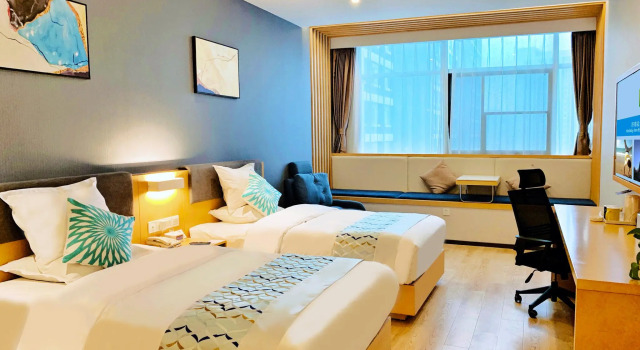 Двухместный номер Standard Holiday Inn Express Jinan Exhibition Center by IHG
