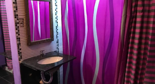 Кровать в общем номере Valizas Hostel