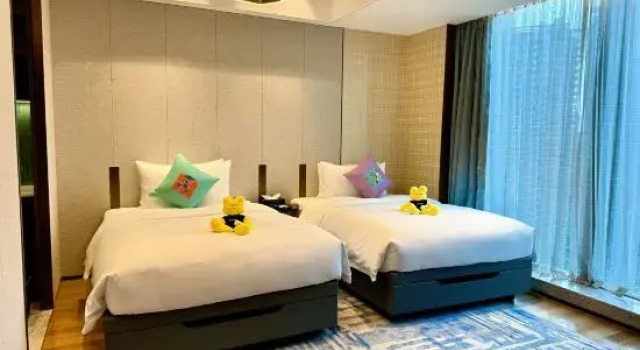 Семейный люкс Deluxe Wenlan Hotel Northern Hangzhou