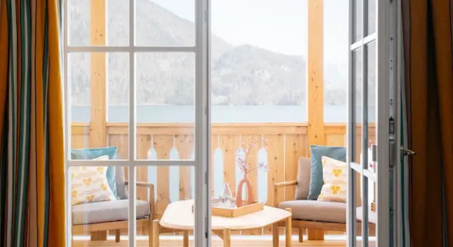 Двухместный номер Deluxe с видом на озеро Villa Alma - a lakeside Boutique Hotel