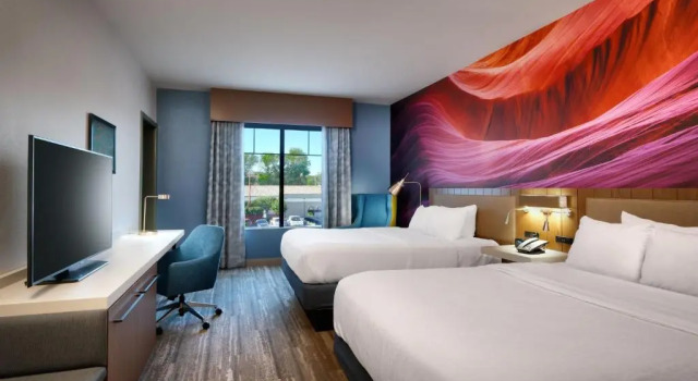 Двухместный люкс c 1 комнатой Hilton Garden Inn Prescott Downtown, Az