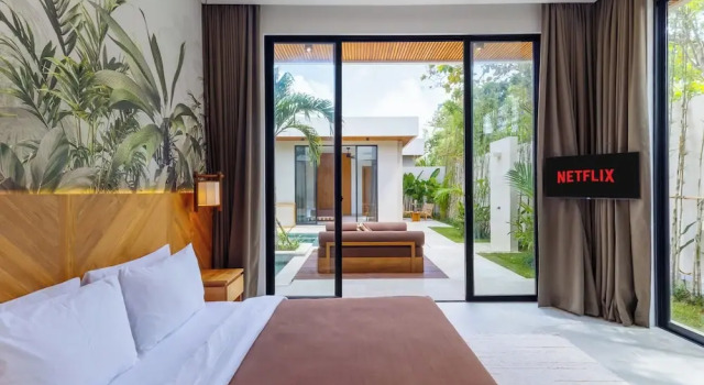 Villa Linaria by Pertama Stay, Rezervovat Vila Chaty v Bali, Chalupa