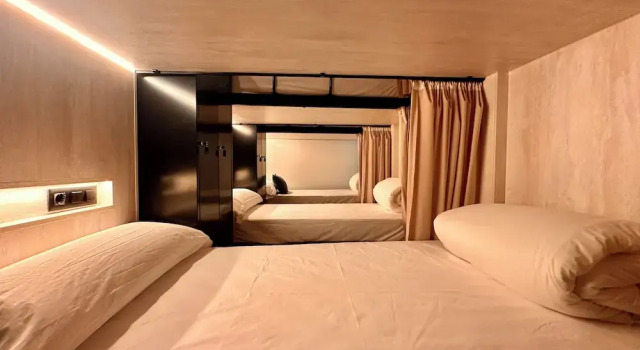 Кровать в общем номере (женский номер) Literal Hostel Madrid