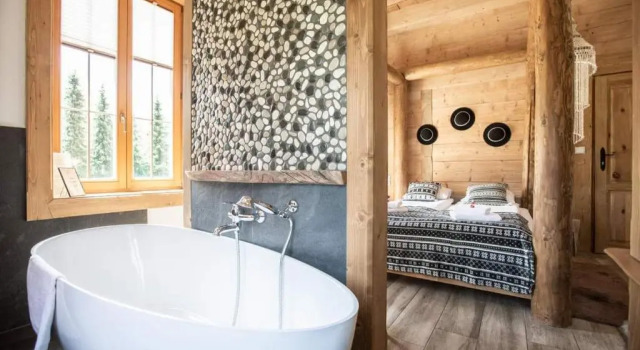 Двухместный номер Deluxe Niedźwiedzia Residence Garden & Sauna