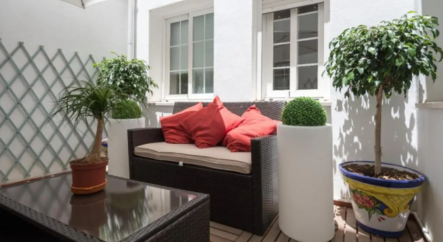 ML1C-Prime Location Marble Apartment with Patios, Забронировать Апартаменты/квартира Апартаменты Малаги, рядом с Salamanca Market, Апартаменты/квартира