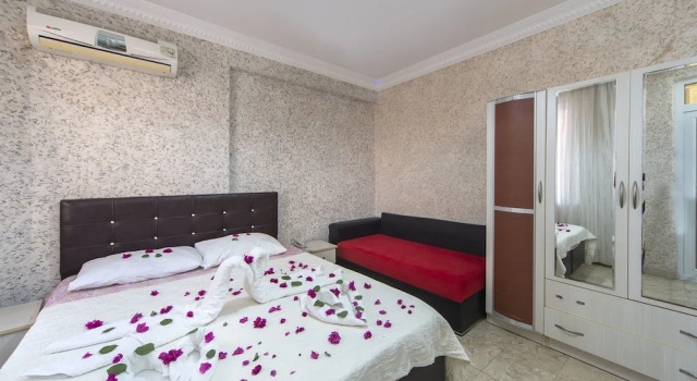 Двухместный номер Standard c 1 комнатой с балконом и с видом на море Milano Beach Family Hotel
