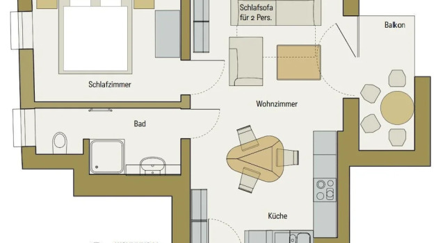 Appartamento Comfort Familienhotel Weimar mit Ferienwohnungen