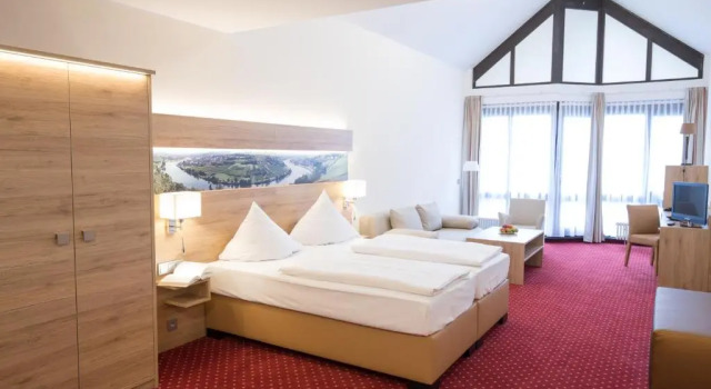 Одноместный номер Standard с балконом Hotel Moselblick