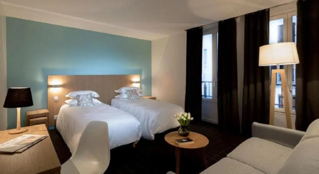 Двухместный номер Standard Hotel Mirabeau Eiffel