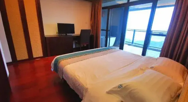 Люкс Deluxe QionghaiBoAoYaZhouWanJiuzhouyang and Scene of Sea Holiday Mansion