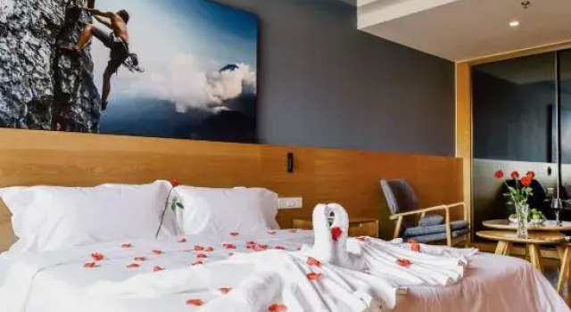 Семейный люкс Xingxinqiao Hotel (Baise Xinghe Water Park)
