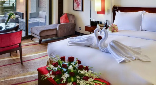 Двухместный номер Luxury с балконом и с видом на море Sofitel Al Khobar The Corniche