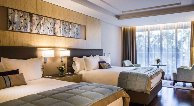 Четырёхместный люкс Deluxe с балконом и с видом на парк Palladio Hotel Buenos Aires - MGallery Collection