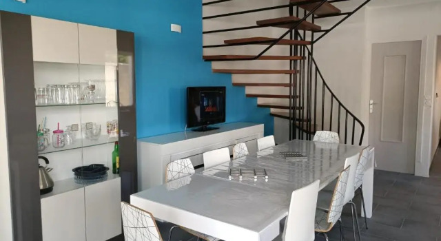 Вилла Location Bord de mer, villa de vacances 9 personnes - jardin