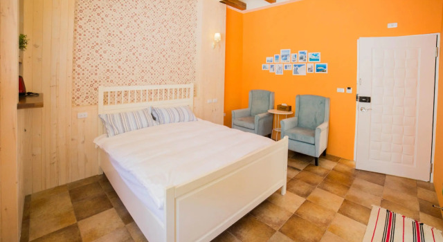 Standardowy pokój Oia Cafe B&B