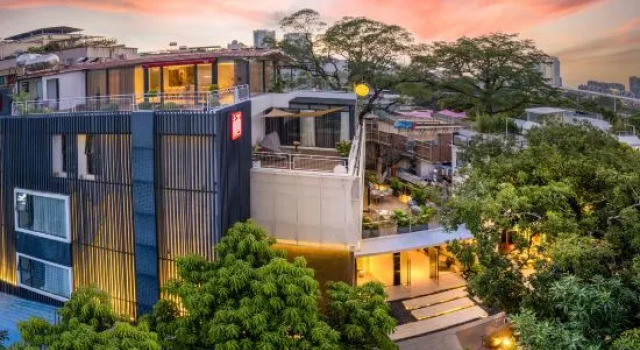 Zhuhai Beishanqi Homestay (Huafa Shangdu), Boek Hotel Hotels in Guangdong met parkeren, Parkeren