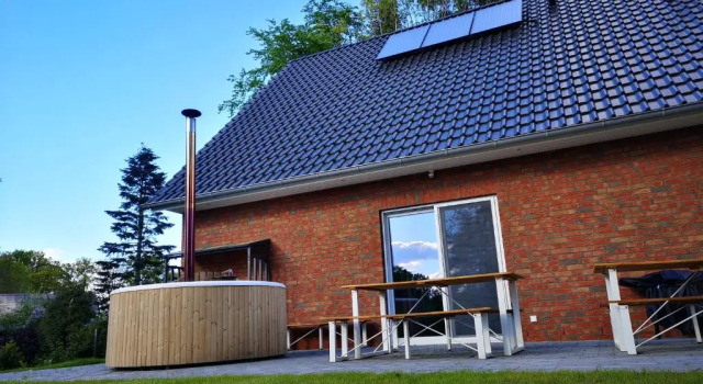 Коттедж с 4 комнатами Ferienhaus Hünzingen № 2