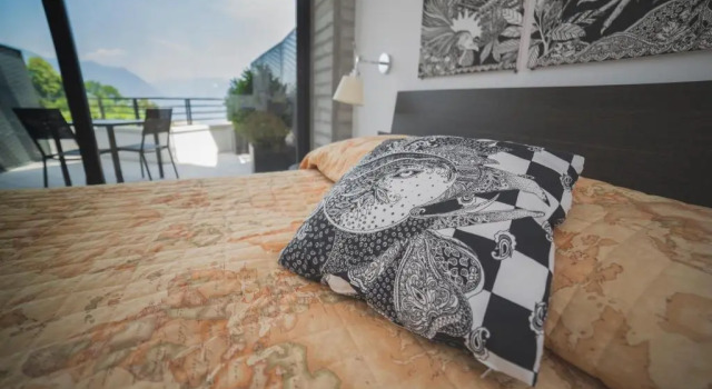 Двухместный номер Deluxe с частичным видом B&B Vista Lago