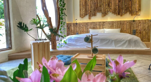 Двухместный номер Standard c 1 комнатой с балконом FlowerHome