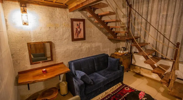 Двухместный номер Deluxe Cappa Rossa Cave Hotel