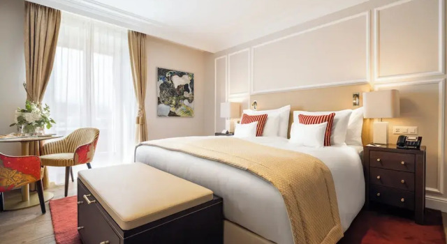 Двухместный номер Deluxe с видом на озеро Grand Hotel National Luzern
